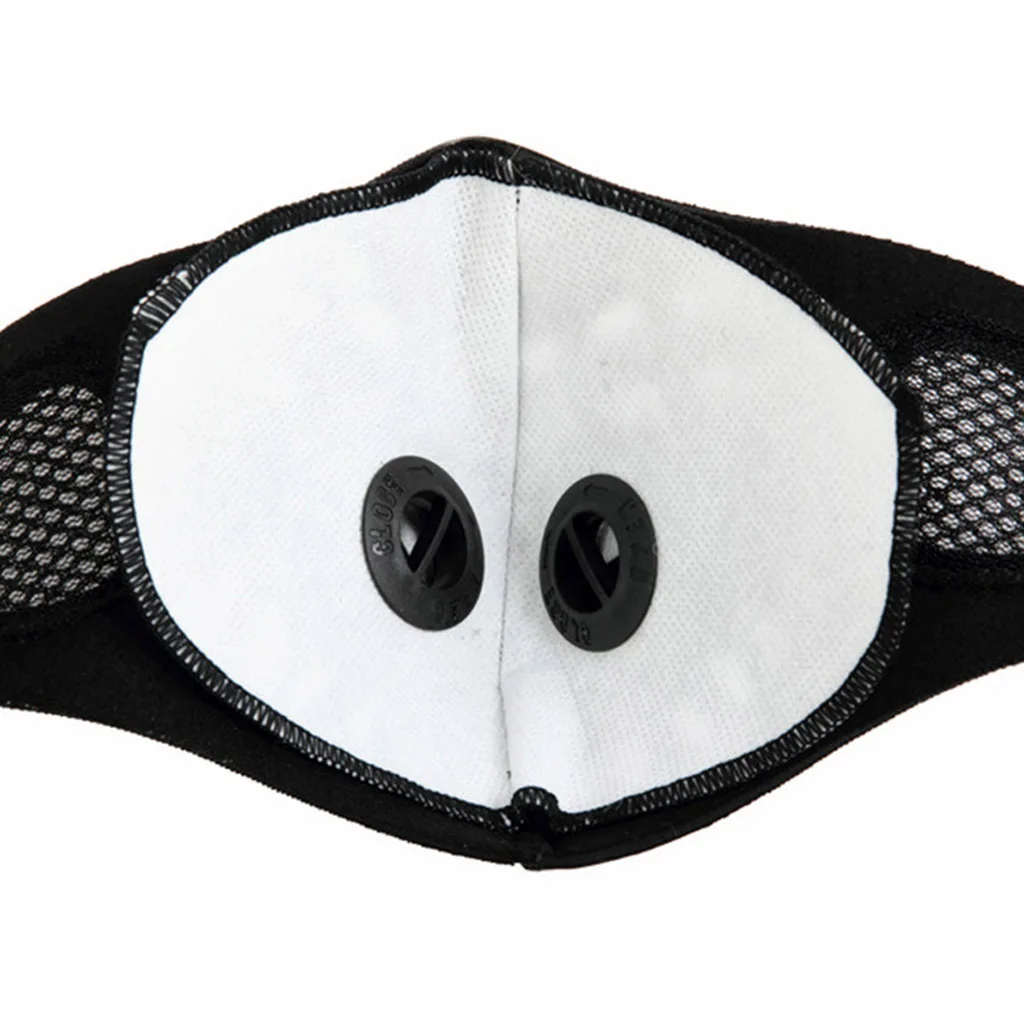 Cycling Bike Breathable Half Face Mask Filter Anti Dust Motorcycle Hiking Running Activated Carbon Protection Cycling Face Mask