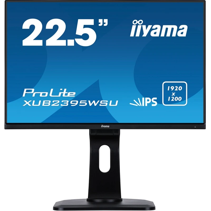 Monitor Iiyama 22." ProLite XUB2395WSU-B1 black IPS LED 4 Ms 16:10 HDMI DisplayPort M/M Mat HAS PIV