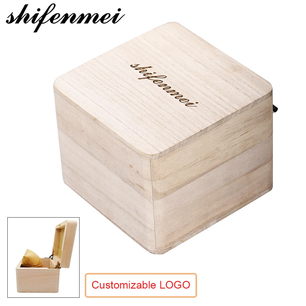 

Shifenmei Customizable Watch wood Box High Quality Box Wooden Box with Brand Fashion Gif Box LOGO