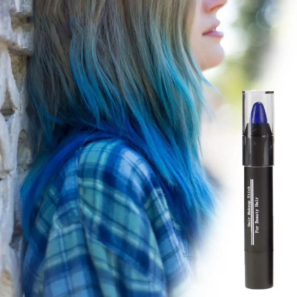 3.5g One-Time Hair Dye Instant Gray Root Coverage High Saturation Quick Portable Touch up Chalk Makeup Accessories | Красота и