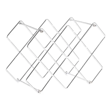 

Countertop Wine Rack, Bottle Rack, Wine Rack, Suitable for Red and White Wine Storage, Independent Metal Wine Rack, Small Deskto