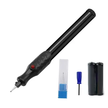 

DIY Electric Engraving Engraver Pen Carve Tool For Jewelry Metal Glass Electric Engraving Pen+Small Wrench+Spare Grinding Head