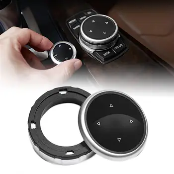 

Car Multimedia Button Cover Knob Frame Trim for BMW F10 F20 F30 for NBT Controller Only Ceramic for iDrive Button