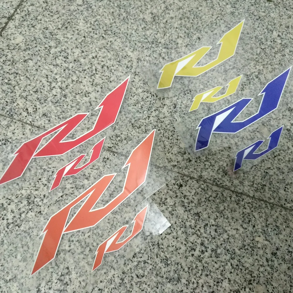 

For YAMAHA YZFR1 YZF R1 YZF1000 YZF-R1 Motorcycle Sticker Rims Wheels Body Shell Helmet Tank Fuel Pad Film R1 Moto sticker