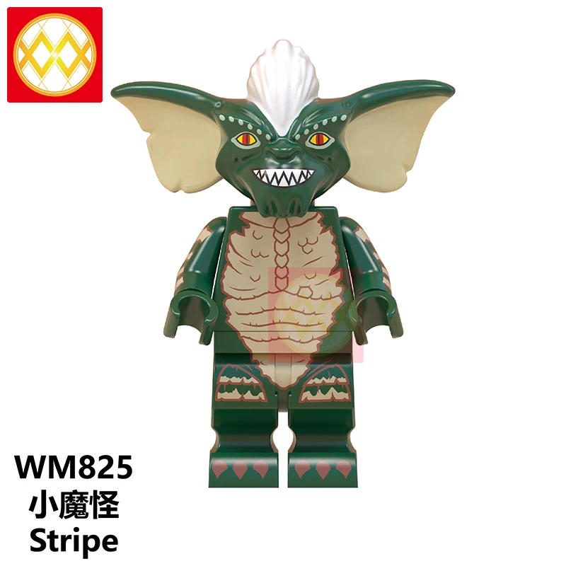 Gremlins WM822 playmobil ghostbusters Stay Puft строительные блоки стежка Анджи полоса звуковые игрушки для детей рождественские подарки - Цвет: WM825 Stripe