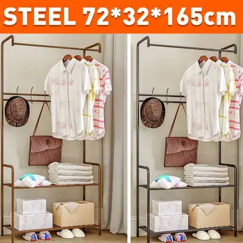 

Clothes Hanger Coat Rack Floor Hanger Storage Wardrobe Clothing Drying Racks porte clothes rack clothing rack hanger furniture