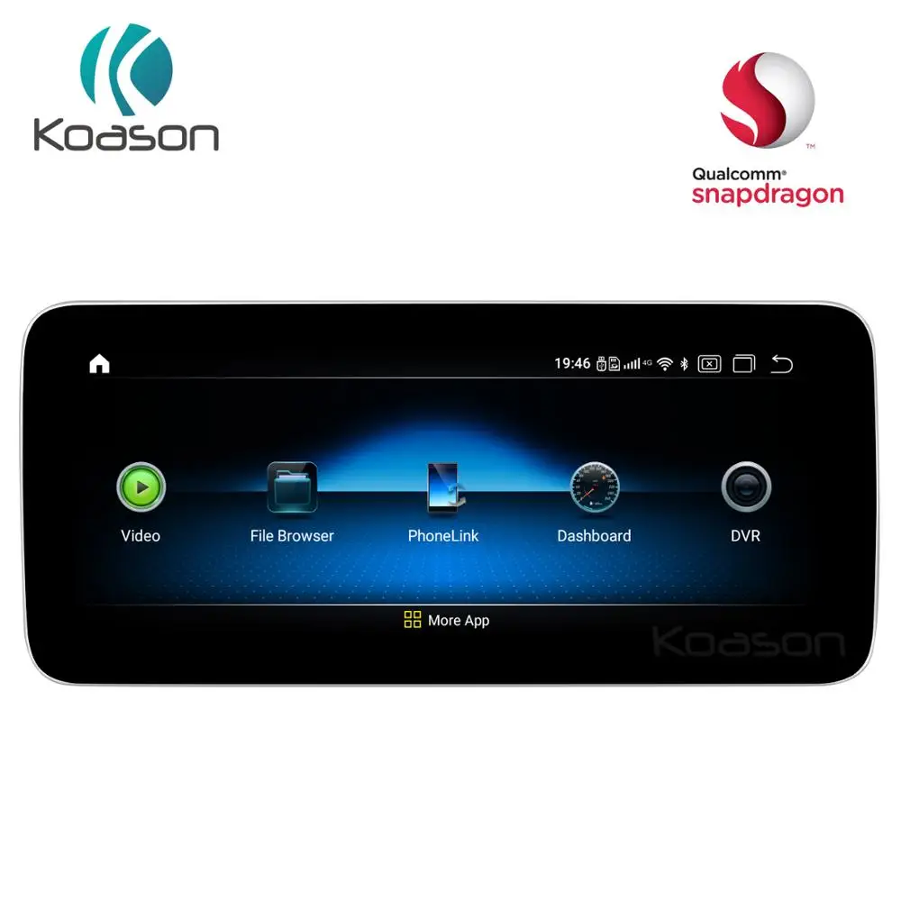 Android 9,0 Qualcomm10.25 дюймов экран монитор автомобиля gps навигация для Mercedes Benz C GLC V-18 автомобильный мультимедийный плеер