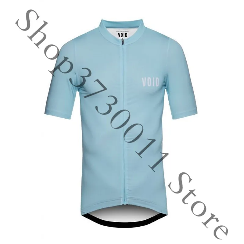 summer Breathable short sleeve Bike VOID Clothing Pro team Racing bicycle Mountain cycling jersey Ropa Ciclismo Hombre D28 - Цвет: Серебристый