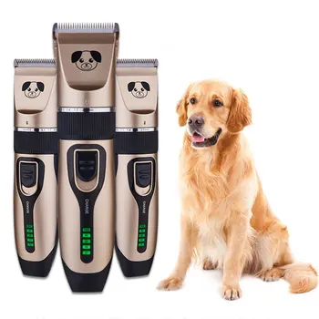 

Electrical Dog Cat Hair Trimmer Pet Professional Grooming Machine Rechargeable Shavers Hair Cutter Dog Haircut Clipper 2020 New