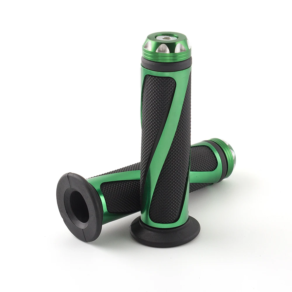 

7/8'' 22MM Motorcycle handle grips handlebar ends For KAWASAKI Z750 Z800 Z1000 VERSYS1000 ZX10R ZX7R ZX9R ZX6R/636 ER6N