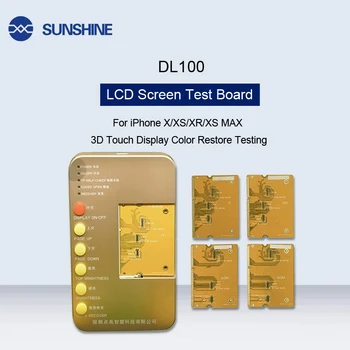 

DL100 Multi-Functional Intelligent LCD Screen Tester Box Test Board iPhone X/XS/XR/XS MAX 3D Touch Display Color Restore Testing