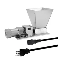 1L дробилка для зерен, Кухонные комбайны, большая емкость, электрическая дробилка для зерен из нержавеющей стали, 2 ролика