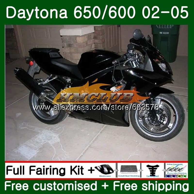 Средства ухода за кожей для Triumph Daytona 650 600 2002 2003 2004 2005 Daytona600 46CL. 30 Daytona650 Daytona 600 02 03 04 05 обтекатель глянцевый черный