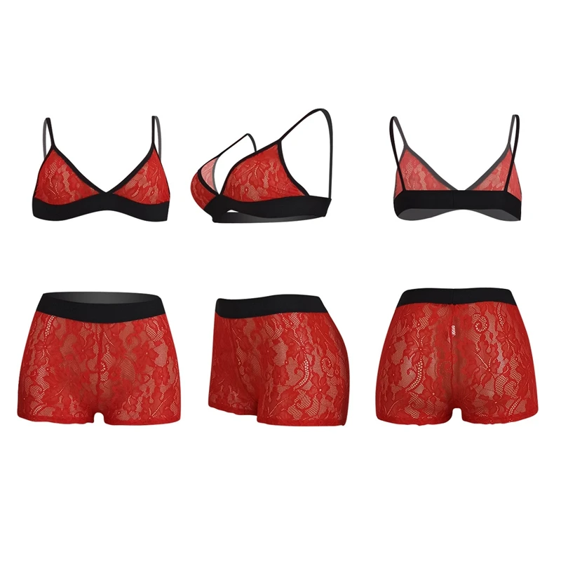 loungewear sets Bulk Items Wholesale Items Floral Lace 2 Piece Set Women Summer Beach Sexy Club Outfits Party Night Club Crop Top and Shorts Set loungewear sets