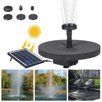

DC12V 5w 400L/H Automatic Solar Fountain Solar Water Fountain Garden Pool Pond Outdoor Solar Panel Garden Decoration