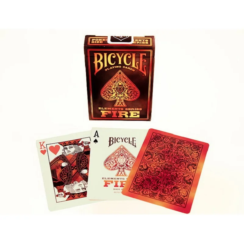 

Bicycle Fire Elements Series Playing Cards Deck USPCC Collectible Poker Card Games Hobby & Collectibles