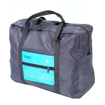 

Unisex Women Duffle Gym Travel Luggage Suitcase Sports Tote Bag Weekend Handbag Travel Bag Folding Bag, Blue