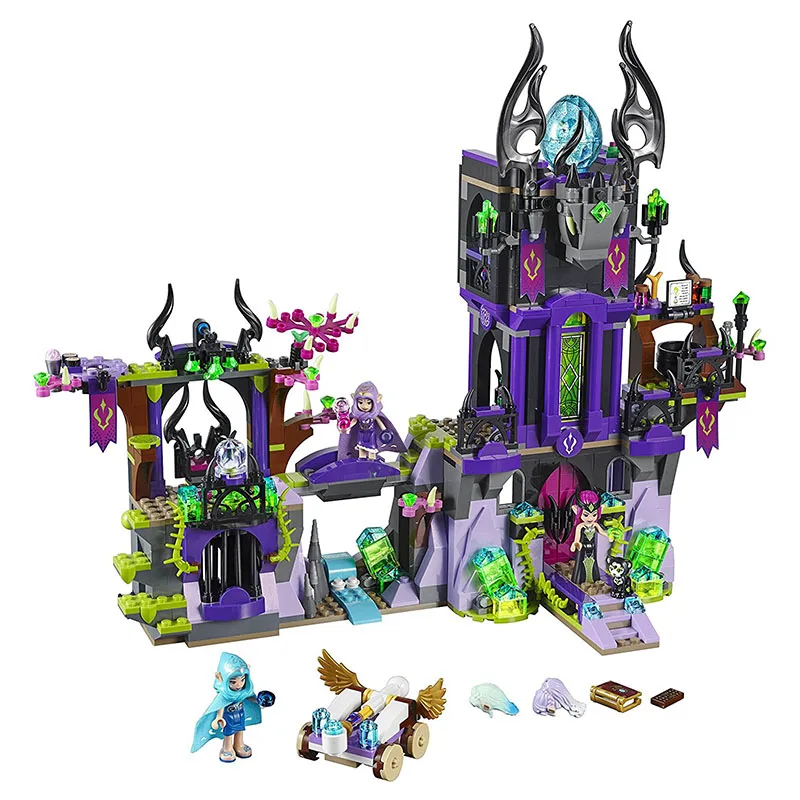 

10551 Compatible Legoingly Elves 41180 Wizard Series 41180 Laguna Dark Magic Castle Diy Blocks Toys Blocks Magical Bakery
