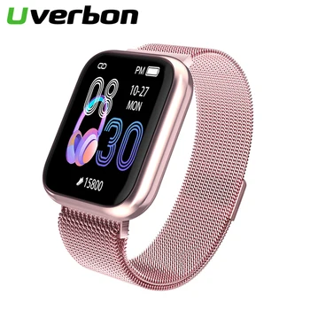 

New Smart Watch Touch Screen Bluetooth Bracelet Sports Fashion Fitness Heart Rate Blood Rate Tracker Wristband For Men Women