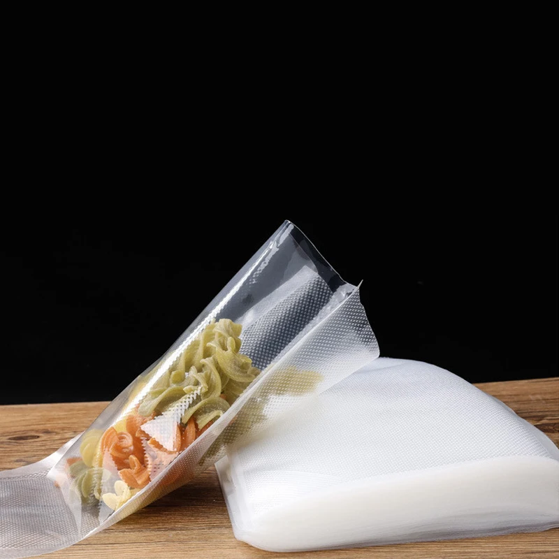 Dropshipping 100 Pcs Food Vacuum Sealer Bag Household Saver Storage Vacuum Packaging Bags Kitchen Accessories Fresh-Keeping Bag