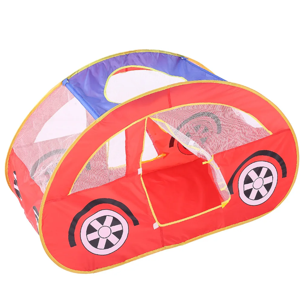 

Cross Border KID'S Tent Parent And Child Game Folding Castle Baby Oceans Wave Ball Pool Red Car Toy House