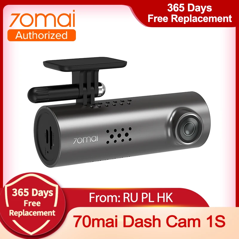 70mai Smart Dash Cam 1S английская Голосовая Управление 1080P превосходное Ночное видение 1