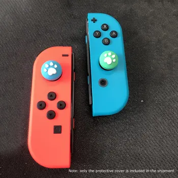 

Silicone Cat Paw With Cap Three-Dimensional Hollow Humb Grips Stick Cover Cat Claws Mold Rocker Cap Protector