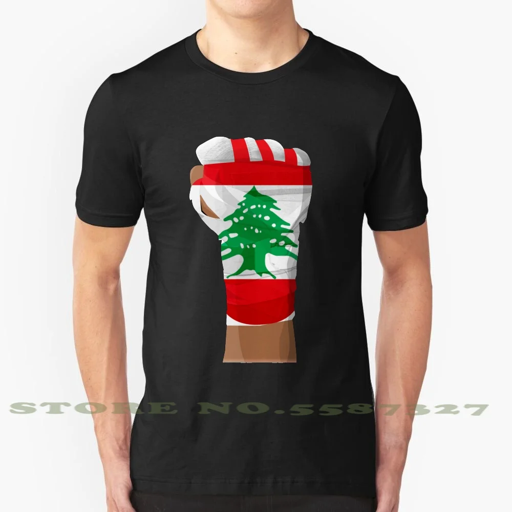 Lebanon Fighting Pride Fashion Vintage Tshirt T Shirts Middle East Islam Muslim Boxing Boxeo Mcgregor | Мужская одежда