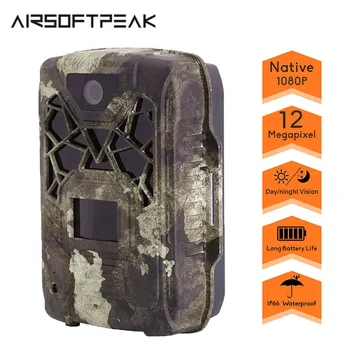 

12MP Hunting Camera 1080P Wildcamera Wild Surveillance Night Version Waterproof 120 Degree Trail Thermal Imager Wildlife Photo