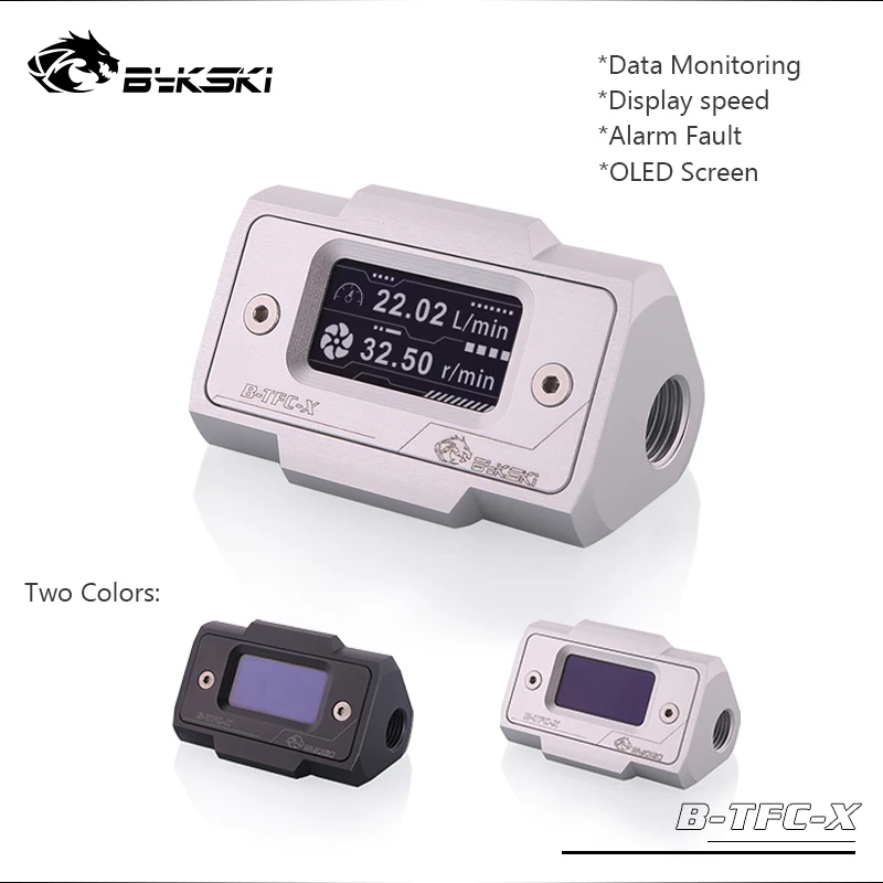 Bykski Debitmetre B Tfc X Moniteur En Temps Reel Affichage Oled Haute Precision Aliexpress