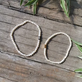 

Freshwater Pearl Bracelet, Mini Bracelet, Cute Bear