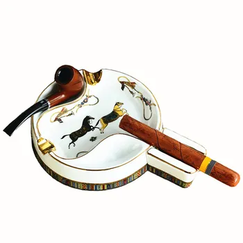 

Cigar Ashtray Tobacco Pipe Holder Set Cigarette Ashtray Smoking Tools