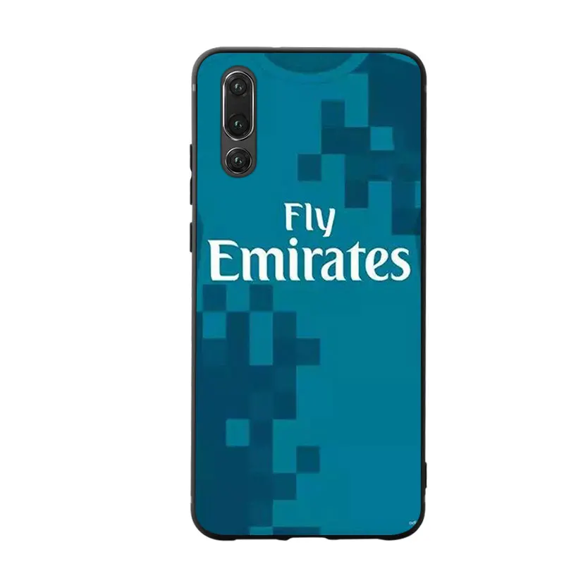 RKQ Мадрид Джерси Стиль чехол для телефона чехол для huawei Psmart P10 P20 P30 Lite Honor 7X8X9 10 20 mate 10 20X lite pro Чехол