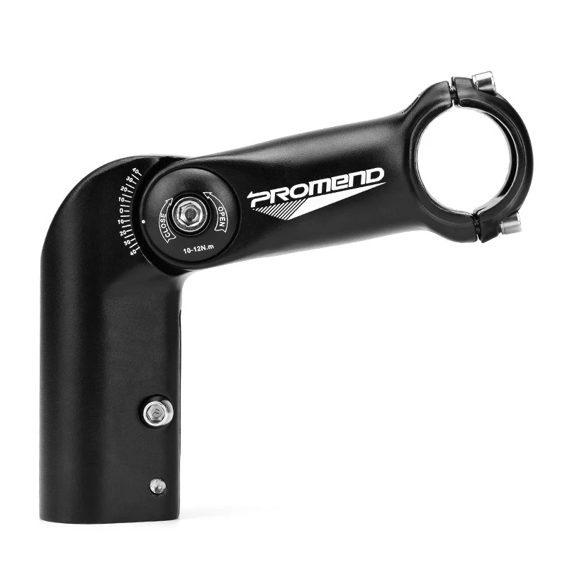 

Adjustable Angle Bicycle Handlebar Stem MTB Hand Bar Riser Heightening 28.6*31.8