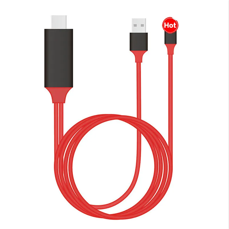 1,8 м HDMI кабель Micro USB к HDMI адаптер конвертер кабель AV HD tv для IOS для iPhone iPad для MHL Android телефон