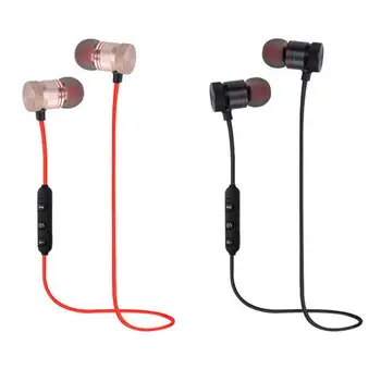 

New Bluetooth 5.0 Earphone Sports Neckband Magnetic Wireless Headset Stereo Earbuds Music Metal Headphones With Mic Headset