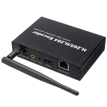 H.265 H.264 Hdmi Video Audio Wifi Encoder Iptvs Rtsp Rtmp Onvif Hdmi Encoder H265 For Live Streaming Broadcast Eu Plug