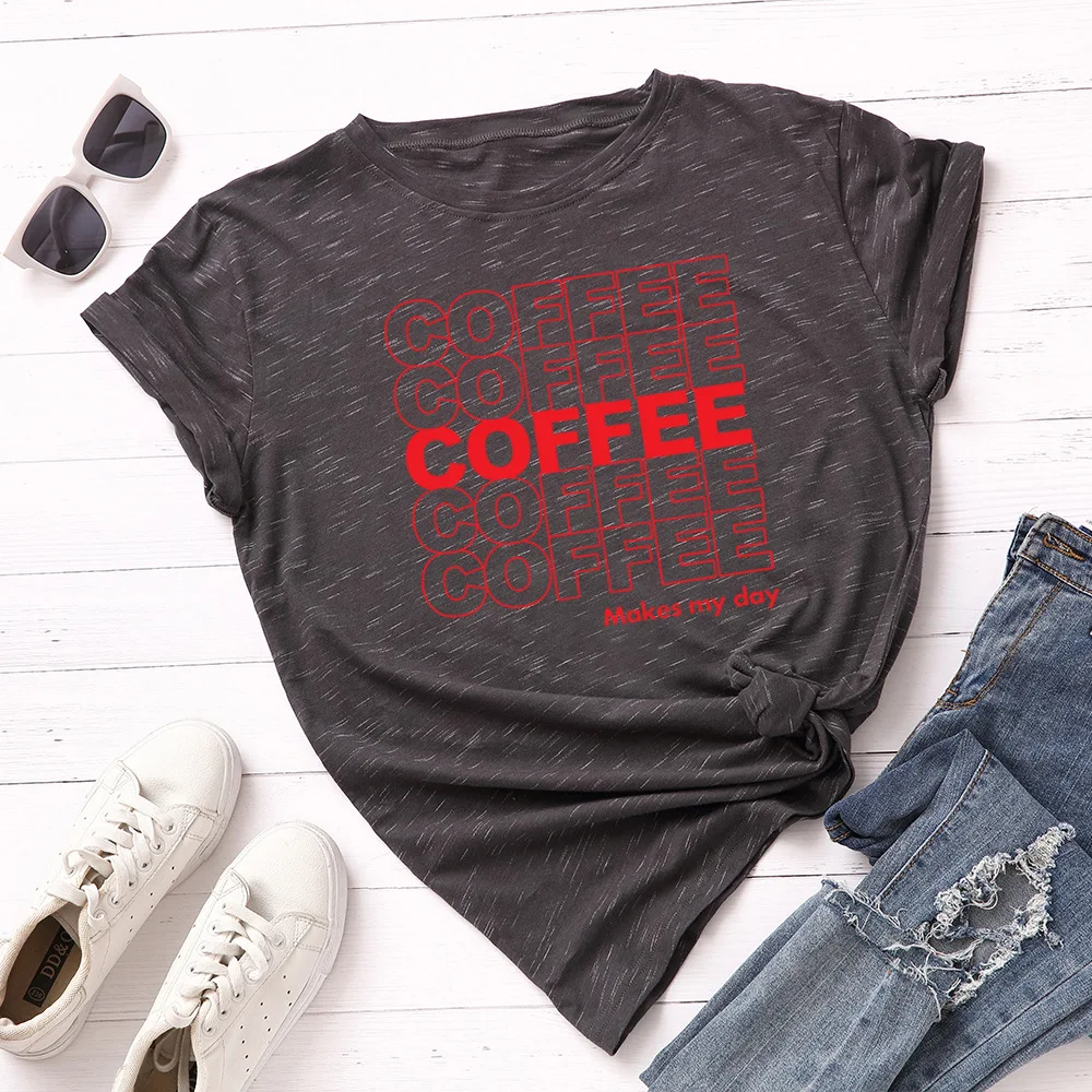 JFUNCY 100% Cotton Summer T Shirt Women O-neck Short Sleeve Woman Tees Tops Oversize S-5XL Casual Female T-shirts