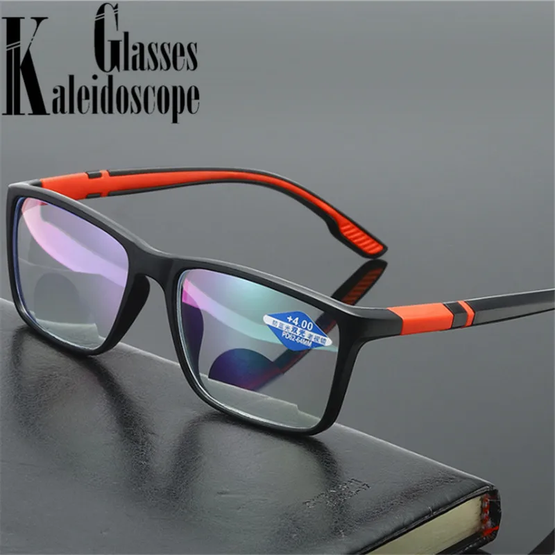 Vintage TR90 Reading Glasses Women Men Anti Blue Light Presbyopia Eyeglasses Bifocal Near far Hyperopia Eyewear +1.5 2.0 2.5 3.0|Men's Reading Glasses| - AliExpress