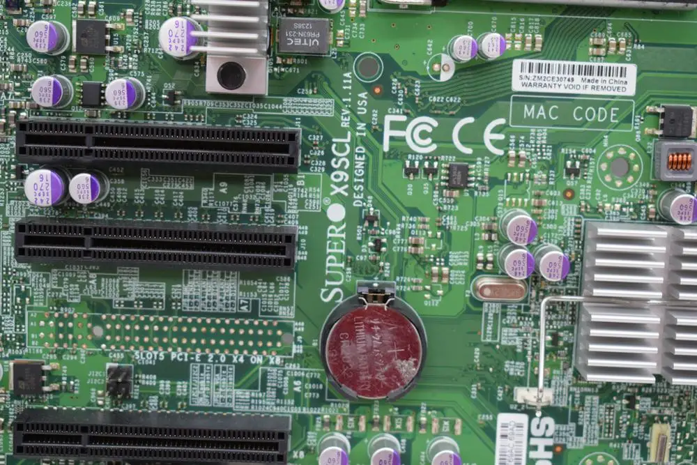 Для Supermicro X9SCL LGA1155 DDR3 C202 Серверная материнская плата