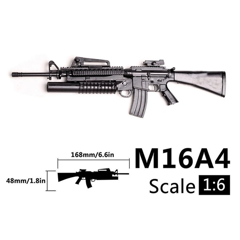 Черный 1/6 масштаб 12 дюймов фигурки аксессуары Второй мировой войны MG42 тяжелый пулемет игрушки 1/100 мг Bandai Gundam аксессуар модель игрушки подарок - Цвет: Черный