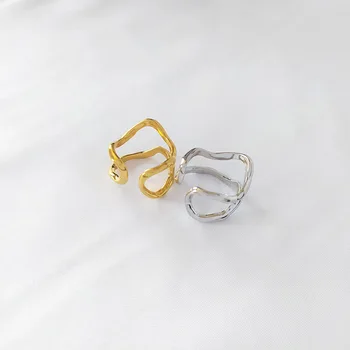 

2020 new ring hollow accessories open ring European and American air-cooled color system