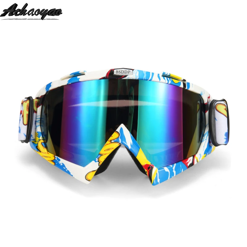 Motocross Motorcycle Goggles okulary gafas google ATV Off Road Dirt Bike DustProof Racing Glasses Anti Wind Eyewear MX Goggles