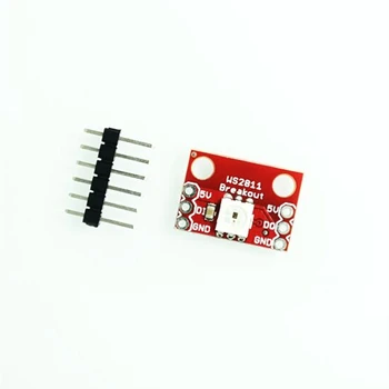 

HJXY 1Set RGB LED Breakout-WS2812 color lamp module single wire interface full color luminous tube