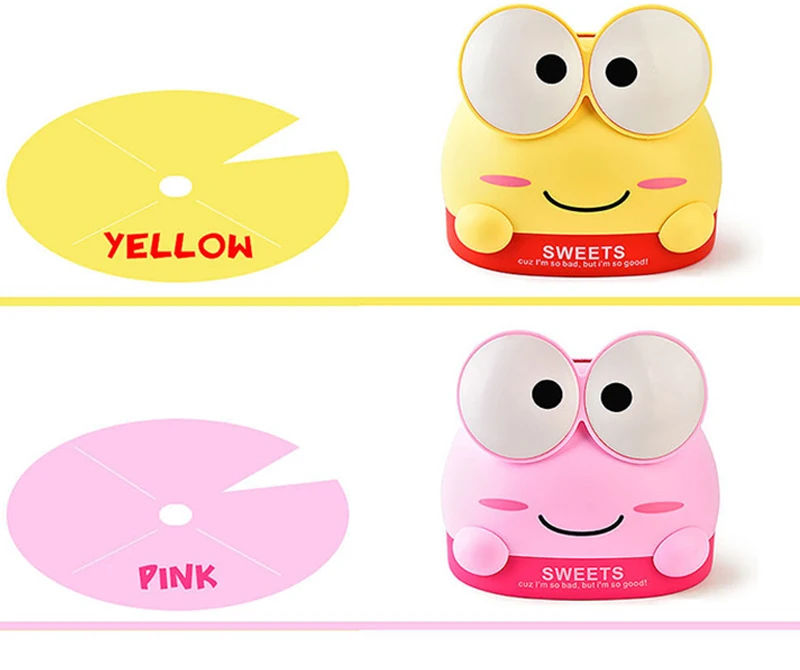 Creative ABS Frog Shape Tissue Box Paper Towel Box Cute Tissue Box Cover Tissue Holder Home Storage Organization Tissue Boxes