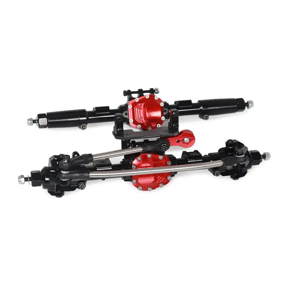RCtown 1/10 RC SCX10 II 90046 металлическая передняя задняя ось (задняя задняя)|Детали и
