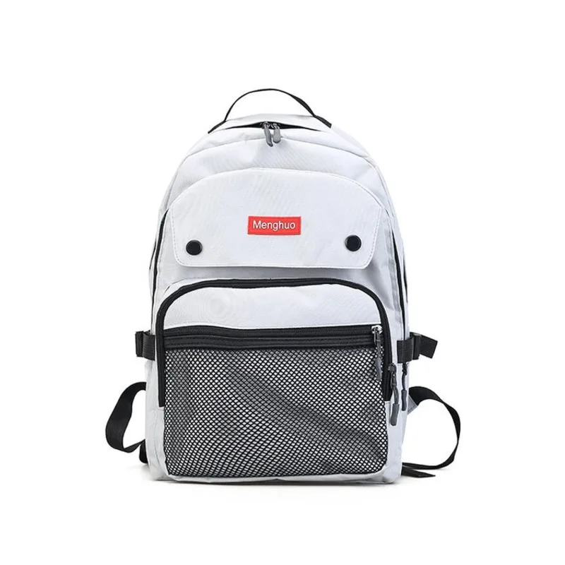 Простой водонепроницаемый холщовый рюкзак в стиле Харадзюку для женщин модные