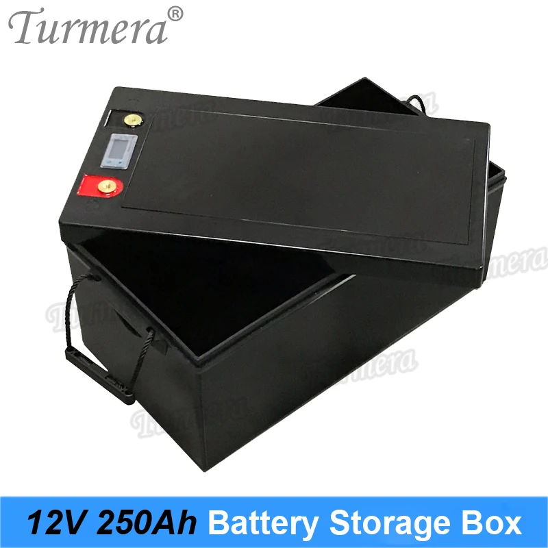Turmera 12V 280Ah 310Ah 3.2V Lifepo4 배터리 보관함 케이스, 태양광 전원 시스템 또는 무정전 전원 공급 장치 표시기 포함