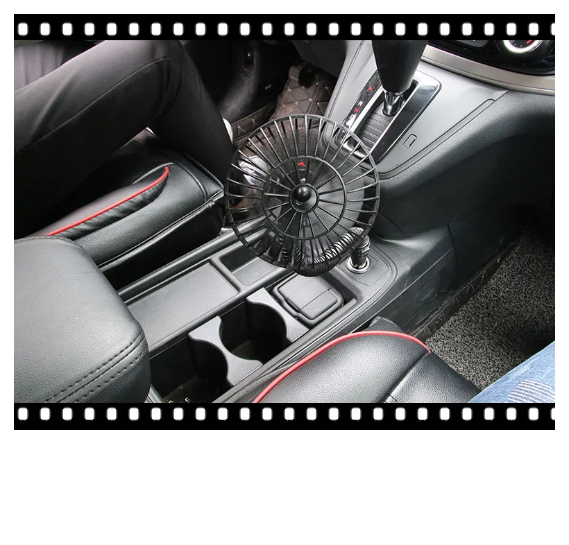 12V Cruscotto Veicolo Oscillante Car Van Truck Home Clip-On Fan 2 Velocità Flusso D'Aria Per Mclaren Senna 720S 600Lt 570S 675Lt 570Gt