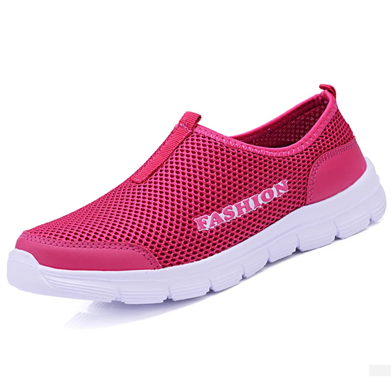 Women Aqua Shoes Breathable Mesh Sandals Lightweight Quick-drying Comfortable Slip-On Mules Flats women shoes